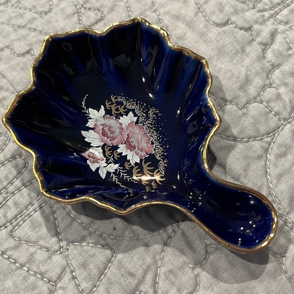 Six Asian Cobalt Blue Dipping Bowls — Vintage - Picture 8 of 10